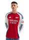 RICE #41 Arsenal 24/25 Men's Home Long Sleeve Shirt - Arsenal Font