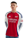 ØDEGAARD #8 Arsenal 24/25 Men's Home Long Sleeve Shirt - Arsenal Font