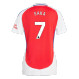 SAKA #7 Arsenal 24/25 Women's Home Shirt - PL Font