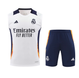 Real Madrid 24/25 Men's White Training Tank Top