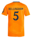 BELLINGHAM #5 Real Madrid 24/25 Stadium Men's Away Shirt