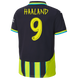 HAALAND #9 Manchester City 24/25 Kid's Away Shirt and Shorts - Man City Font