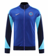 Chelsea 24/25 Men's Blue Long Zip Jacket