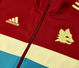 AS Roma 24/25 Men's Red-Blue Long Zip Jacket