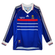France 1998 Men's Home Retro Long Sleeve Shirt