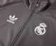 Real Madrid 24/25 Men's Gray Long Zip Jacket