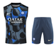 Inter Milan 24/25 Men's Black Pre-Match Tank Top