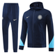 Chelsea 24/25 Men's Navy Long Zip Hoodie