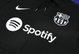 Barcelona 24/25 Men's Black Hoodie Tracksuit