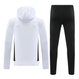 Real Madrid 24/25 Men's White Hoodie Tracksuit
