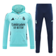 Real Madrid 24/25 Men's Turquoise Hoodie Tracksuit