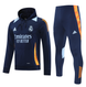 Real Madrid 24/25 Men's Navy Hoodie Tracksuit