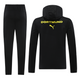 Borussia Dortmund 24/25 Men's Black Long Zip Hoodie