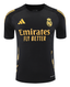 Real Madrid 24/25 Men's Black-Gold Training Shirt