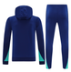 Brazil 24/25 Men's Navy Hoodie Tracksuit