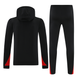 Portugal 24/25 Men's Black Hoodie Tracksuit
