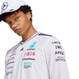 Mercedes-AMG 2025 White Authentic Long Sleeve Driver T-Shirt
