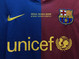 Barcelona 08/09 Men's Home Retro Long Sleeve Shirt UCL Edition