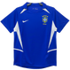 Brazil 2002 Men's Away Retro Shirt