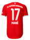 MANÉ #17 Bayern Munich 22/23 Authentic Men's Home Shirt