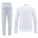 Real Madrid 25/26 Men's White Long Zip Jacket