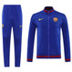 Barcelona 25/26 Men's Blue Long Zip Anthem Jacket