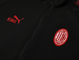 AC Milan 25/26 Men's Black Long Zip Jacket