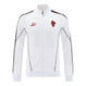 AC Milan 25/26 Men's White Long Zip Jacket