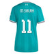 M.SALAH #11 Liverpool 25/26 Women's Third Shirt - Liverpool Font