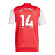 GYÖKERES #14 Arsenal 25/26 Authentic Men's Home Shirt - PL Font
