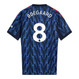 ØDEGAARD #8 Arsenal 25/26 Stadium Men's Away Shirt - PL Font