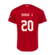 DIOGO J. #20 Liverpool 23/24 Authentic Men's Home Shirt - LFC Font