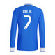 VINI JR #7 Real Madrid 25/26 Men's Third Long Sleeve Shirt