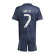 VINI JR #7 Real Madrid 25/26 Kid's Away Mini-Kit