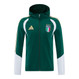 Italy 2026 Men's Green Long Zip Windbreaker