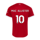 MAC ALLISTER #10 Liverpool 23/24 Authentic Men's Home Shirt - PL Font