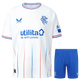 Rangers 23/24 Kid's Away Shirt and Shorts