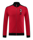 AC Milan 23/24 Men's Red-Black Long Zip Jacket