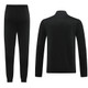 Germany 24/25 Men's Black Long Zip Jacket