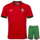 Portugal 2024 Kid's Home Shirt and Shorts