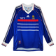 France 1998 Men's Home Retro Long Sleeve Shirt