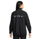 Nike Women's Black Oversized Repel Zip Jacket