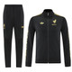 Mexico 2025 Men's Gold Black Long Zip Jacket