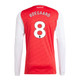ØDEGAARD #8 Arsenal 25/26 Men's Home Long Sleeve Shirt - PL Font
