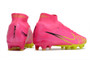 Nike Air Zoom Mercurial Superfly 9 Elite AG Football Boots - Pink/Yellow