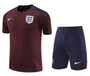 England 2024 Men's Bordeaux Training Shirt