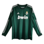 Real Madrid 12/13 Men's Third Retro Long Sleeve Shirt