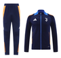 Juventus 24/25 Men's Dark Blue Long Zip Jacket