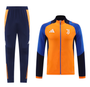 Juventus 24/25 Men's Orange Long Zip Jacket