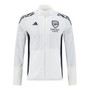 Arsenal 25/26 Men's White Long Zip Windbreaker